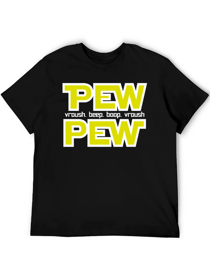 Pew Pew T-Shirt - Sci-Fi Fan Apparel