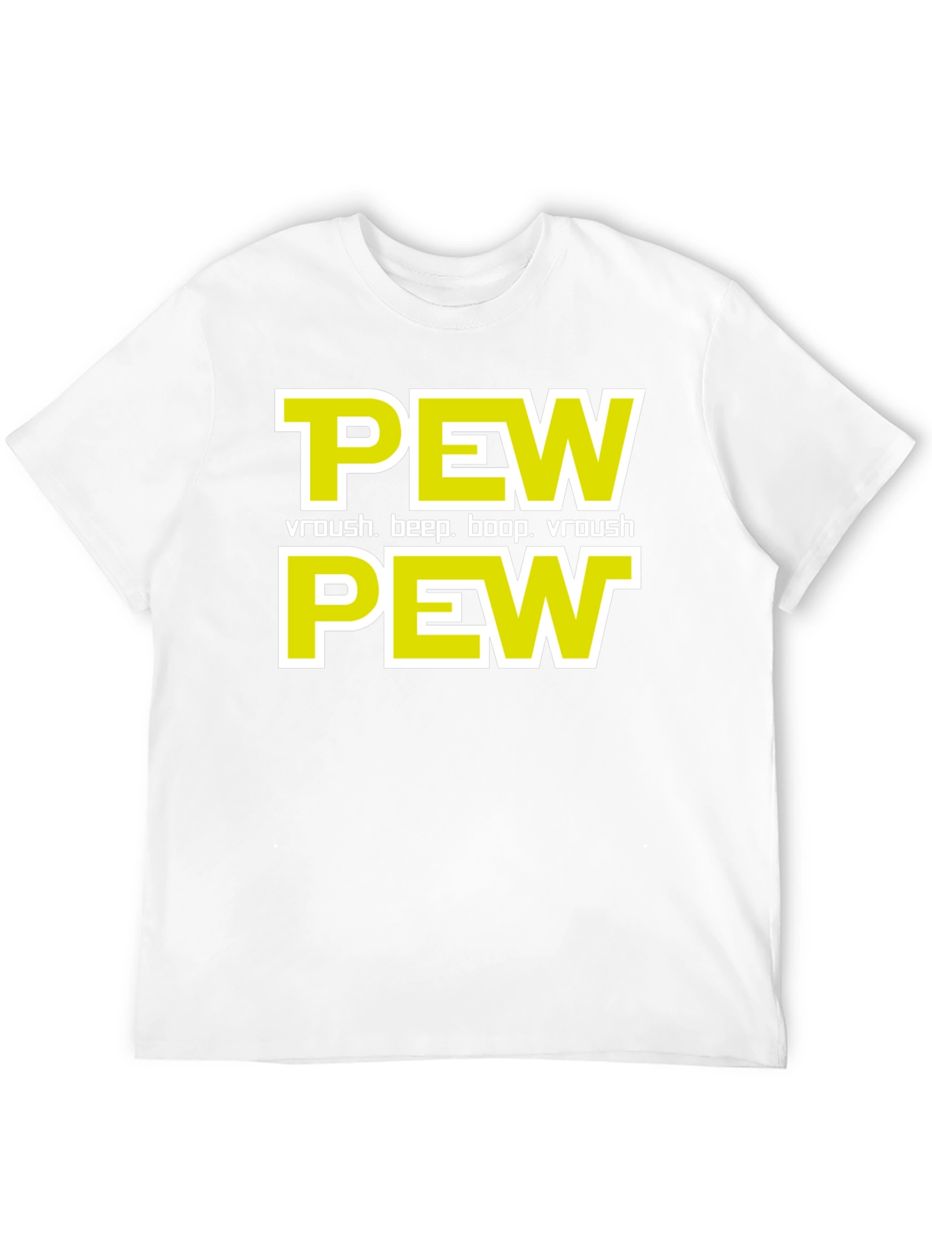 Pew Pew T-Shirt - Sci-Fi Fan Apparel