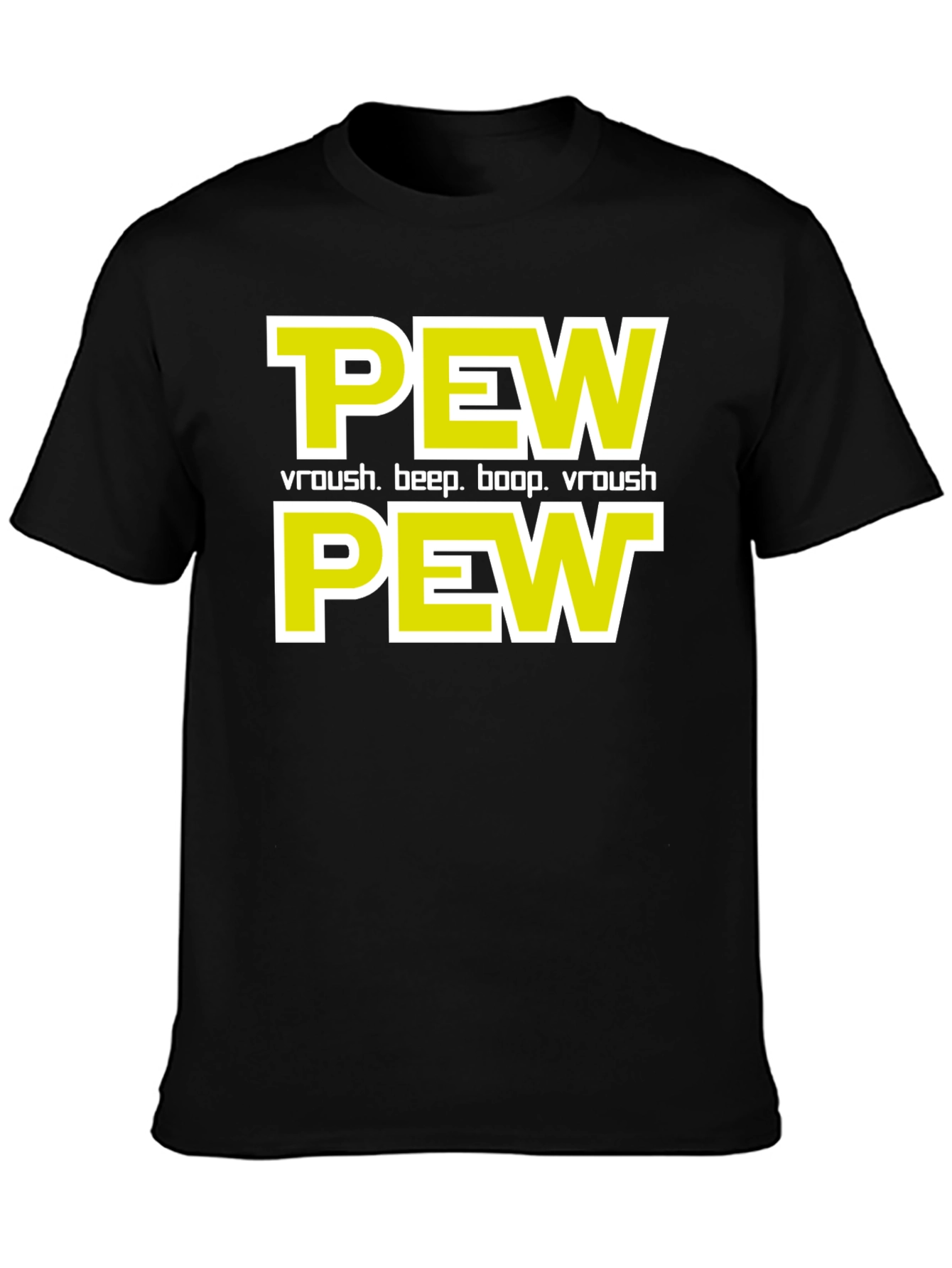 Pew Pew T-Shirt - Sci-Fi Fan Apparel