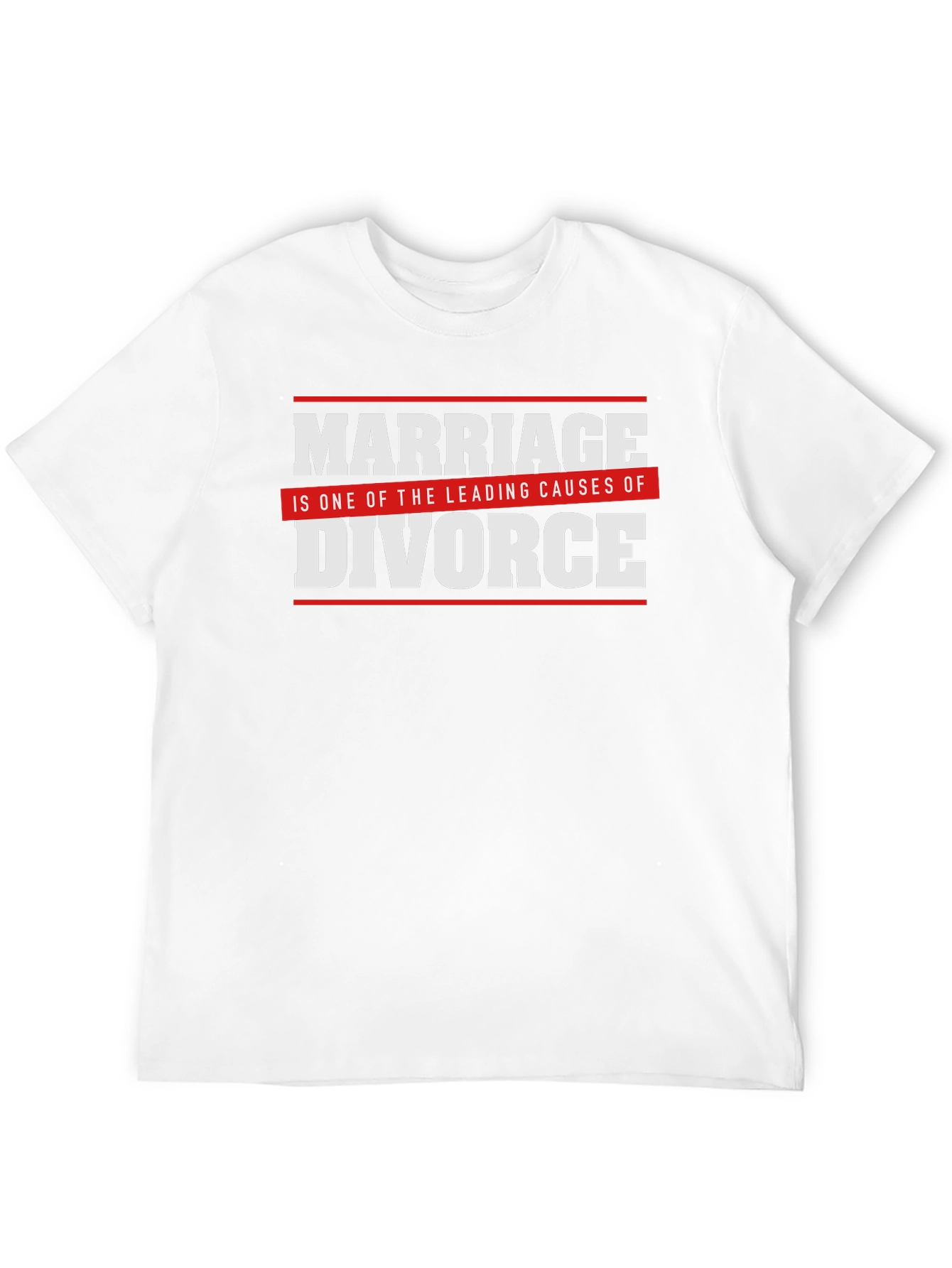 Funny Marriage Divorce Graphic T-Shirt