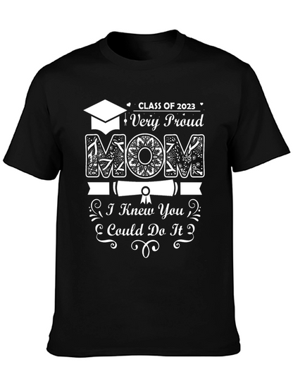 Proud Mom Class of 2023 Graduation T-Shirt