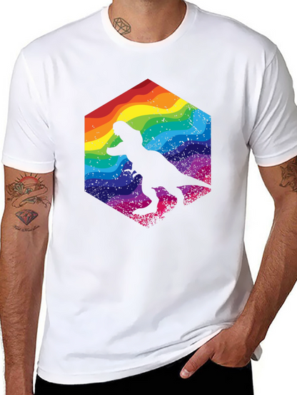 Rainbow Dino T-Shirt