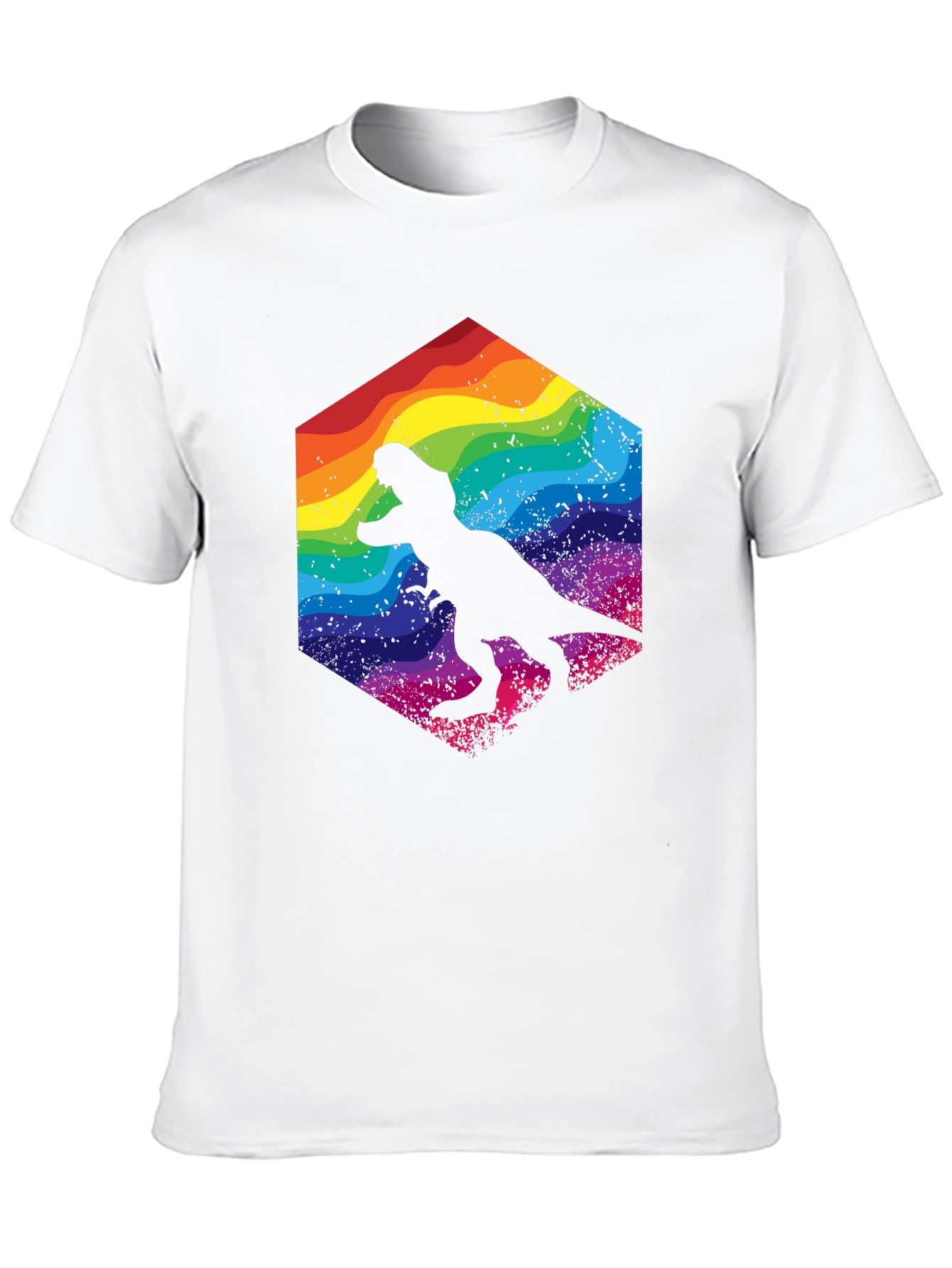Rainbow Dino T-Shirt