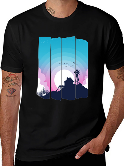 Nature Silhouette Graphic Tee