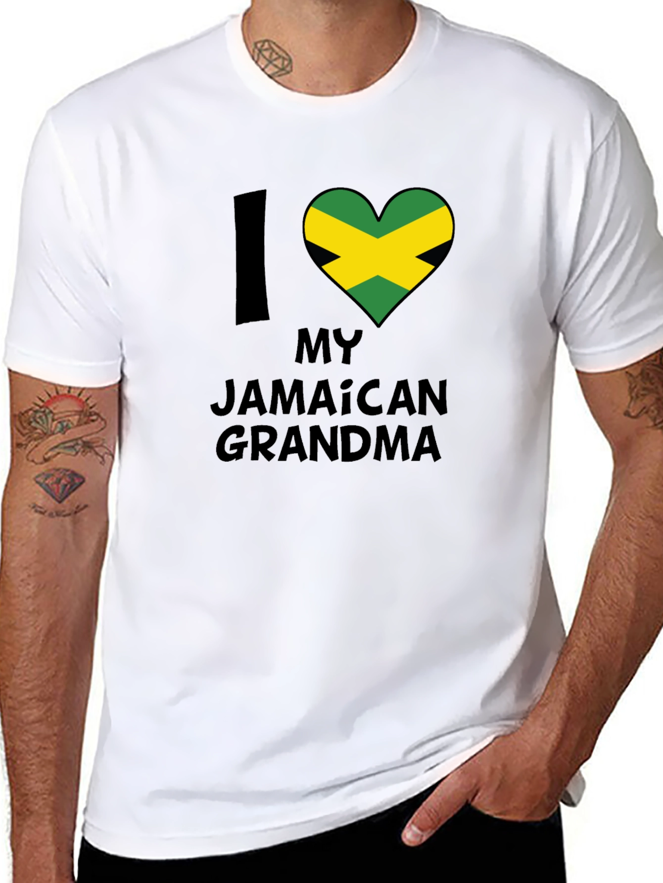 I Love My Jamaican Grandma T-Shirt