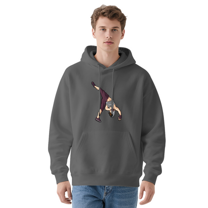 Streetwear Hoodie - Cartoon Illustration Breakdancer