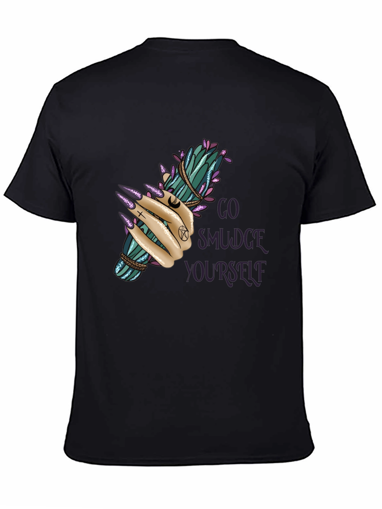 Go Smudge Yourself Graphic Tee - Unisex Black T-Shirt