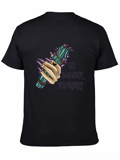 Go Smudge Yourself Graphic Tee - Unisex Black T-Shirt