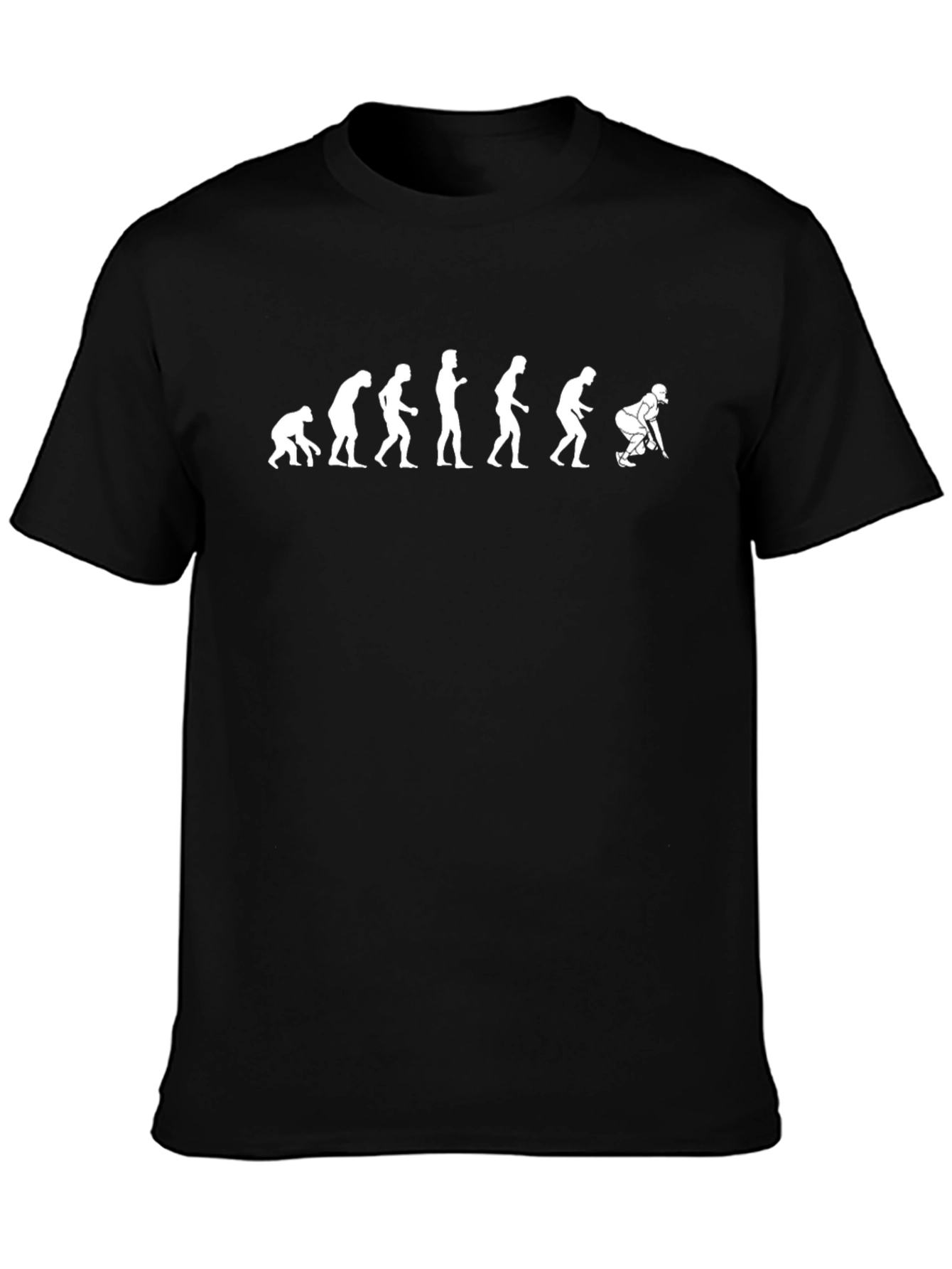 Evolution of a Volleyball Player T-Shirt