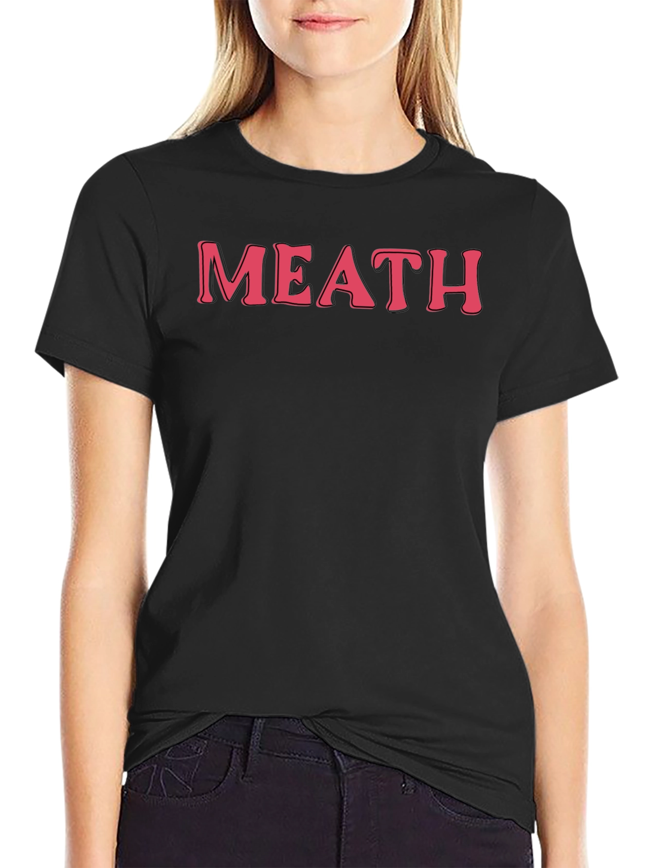 MeatH Graphic T-Shirt - Crew Neck Tee