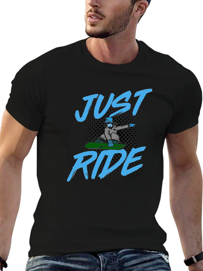 Just Ride T-Shirt - Snowboard Design