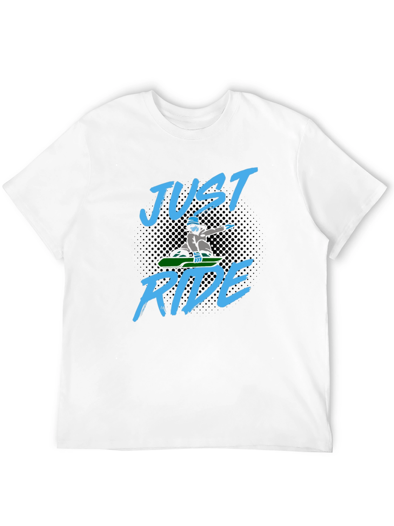 Just Ride T-Shirt - Snowboard Design