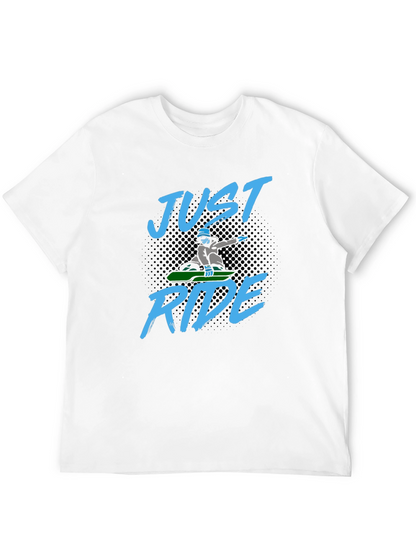 Just Ride T-Shirt - Snowboard Design