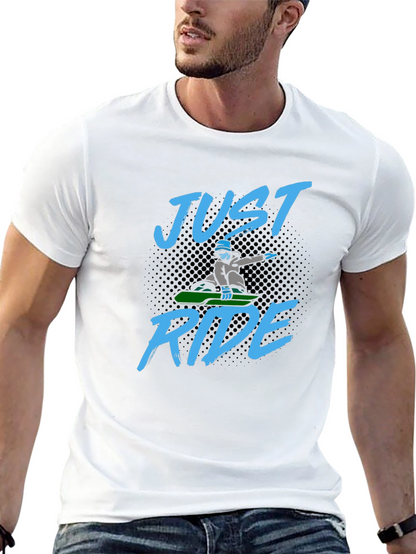 Just Ride T-Shirt - Snowboard Design