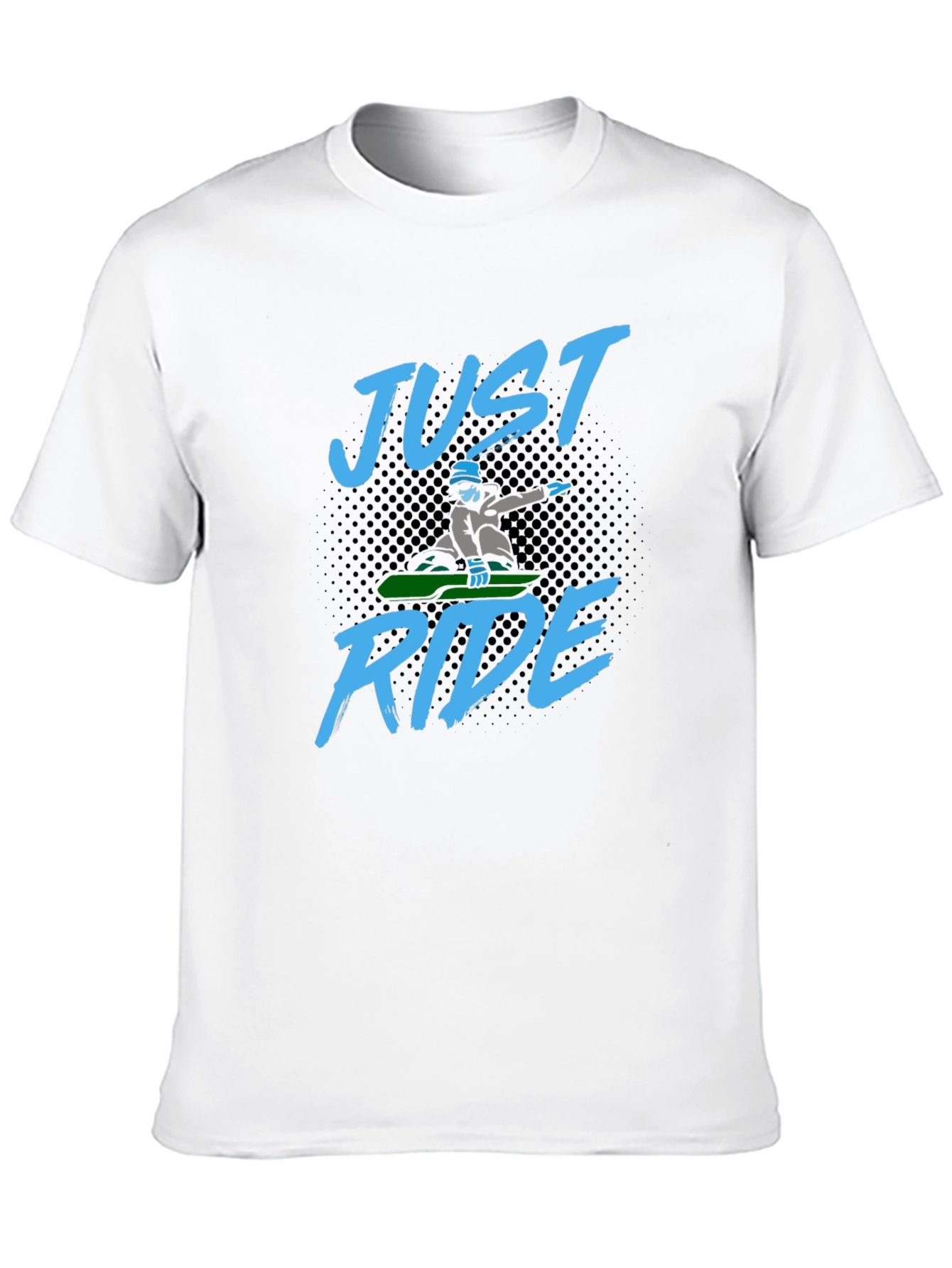 Just Ride T-Shirt - Snowboard Design
