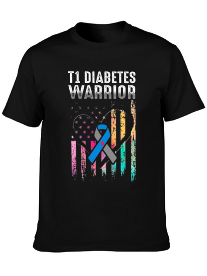 T1 Diabetes Warrior Graphic Tee