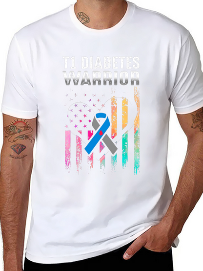 T1 Diabetes Warrior Graphic Tee