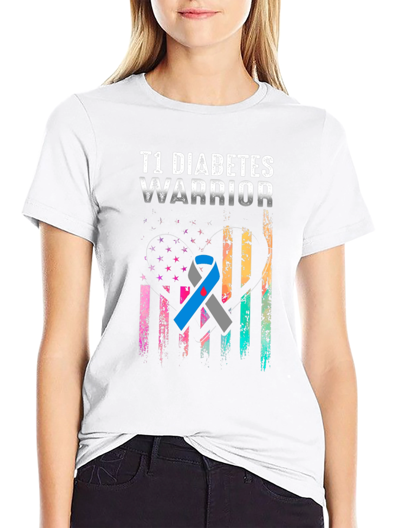 T1 Diabetes Warrior Graphic Tee