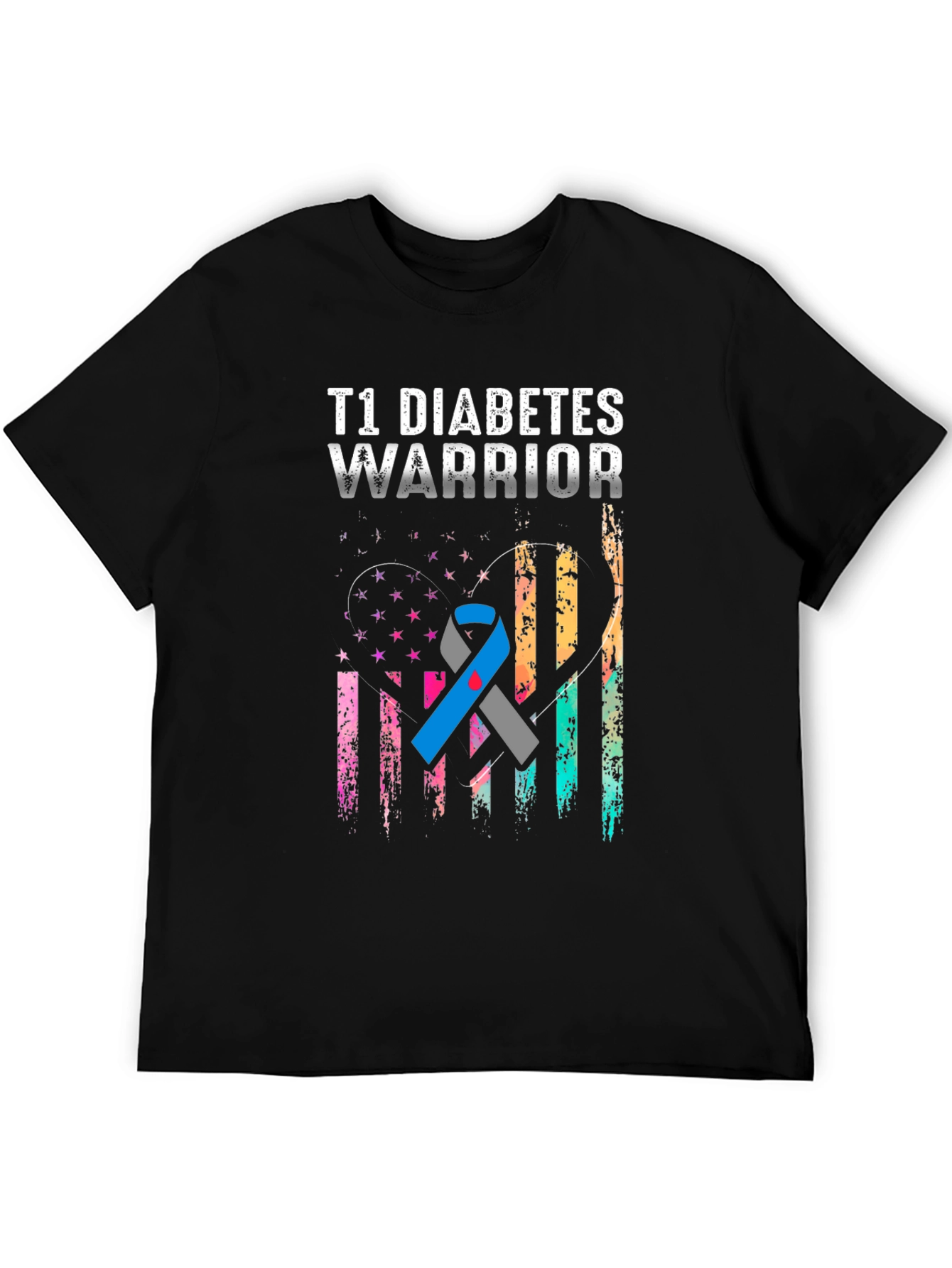 T1 Diabetes Warrior Graphic Tee