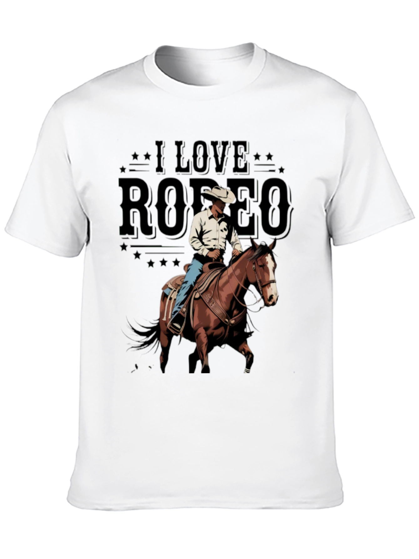 I Love Rodeo Graphic T-Shirt