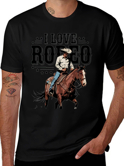 I Love Rodeo Graphic T-Shirt