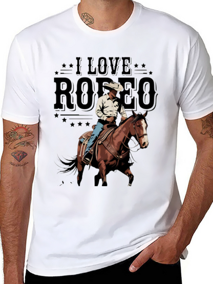I Love Rodeo Graphic T-Shirt