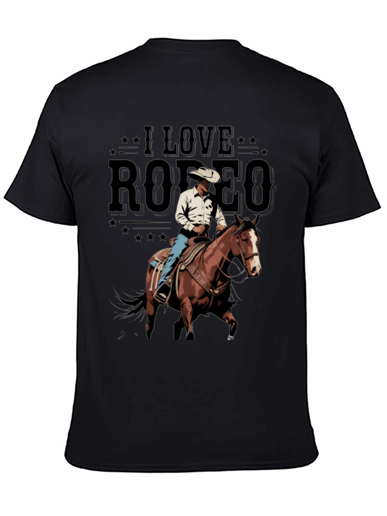 I Love Rodeo Graphic T-Shirt
