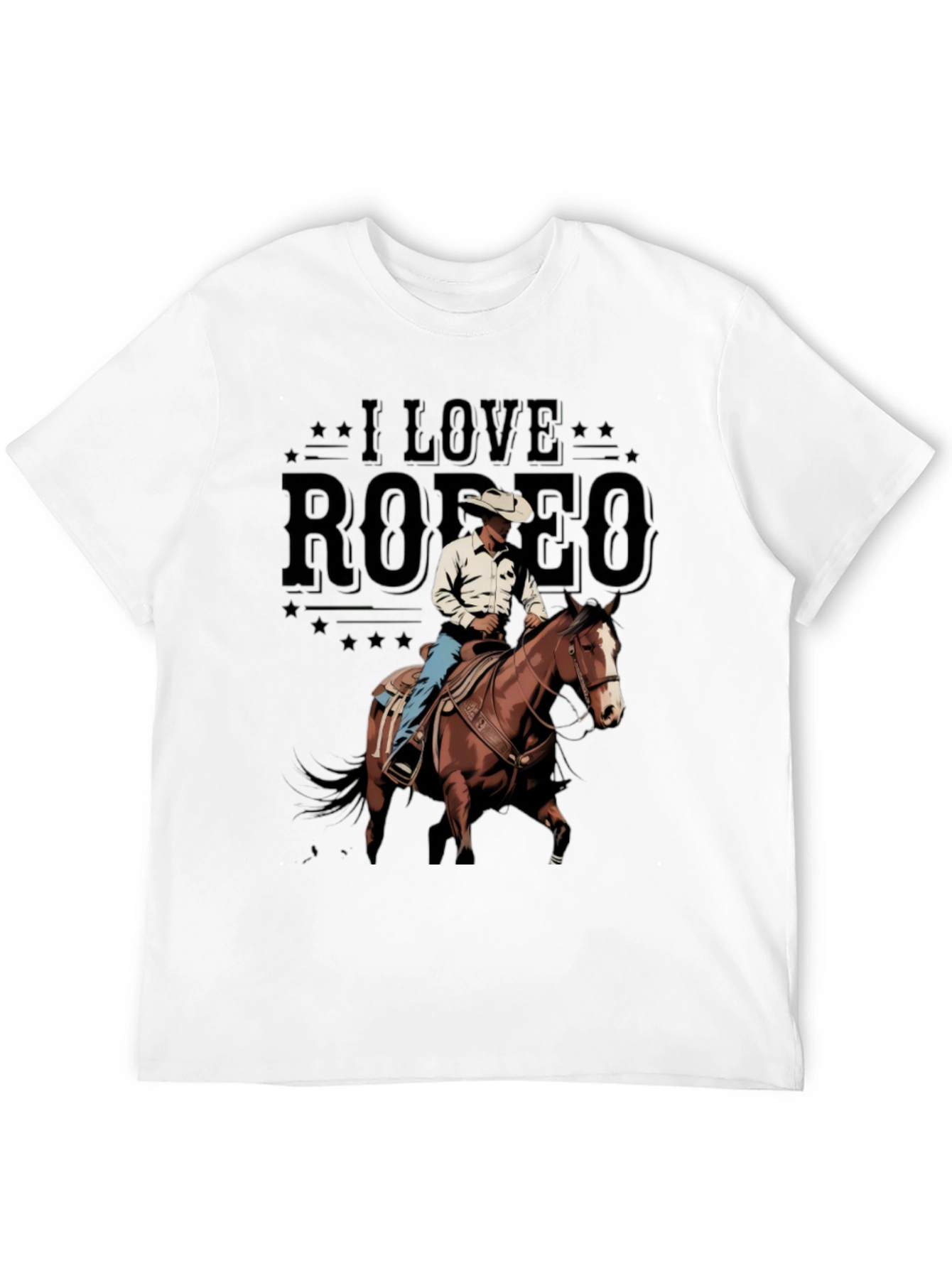 I Love Rodeo Graphic T-Shirt