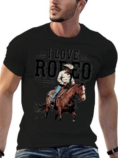 I Love Rodeo Graphic T-Shirt
