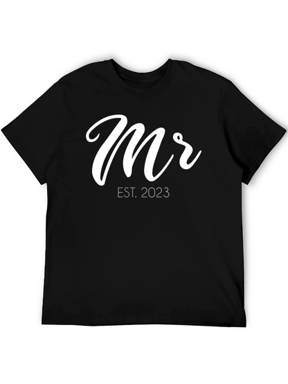Mr. EST 2023 Black Graphic Tee