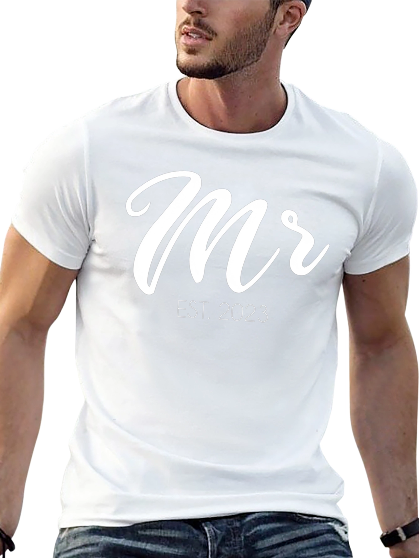 Mr. EST 2023 Black Graphic Tee