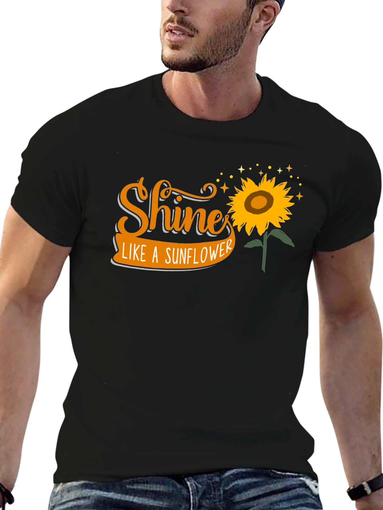 Shine Like A Sunflower Graphic Tee