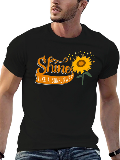 Shine Like A Sunflower Graphic Tee