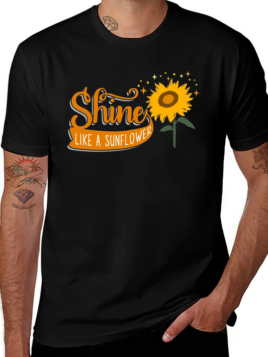 Shine Like A Sunflower Graphic Tee