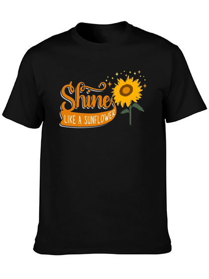 Shine Like A Sunflower Graphic Tee