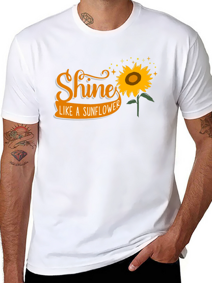 Shine Like A Sunflower Graphic Tee