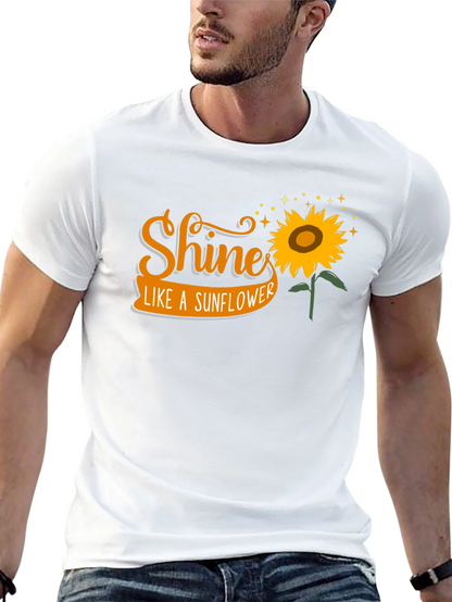 Shine Like A Sunflower Graphic Tee