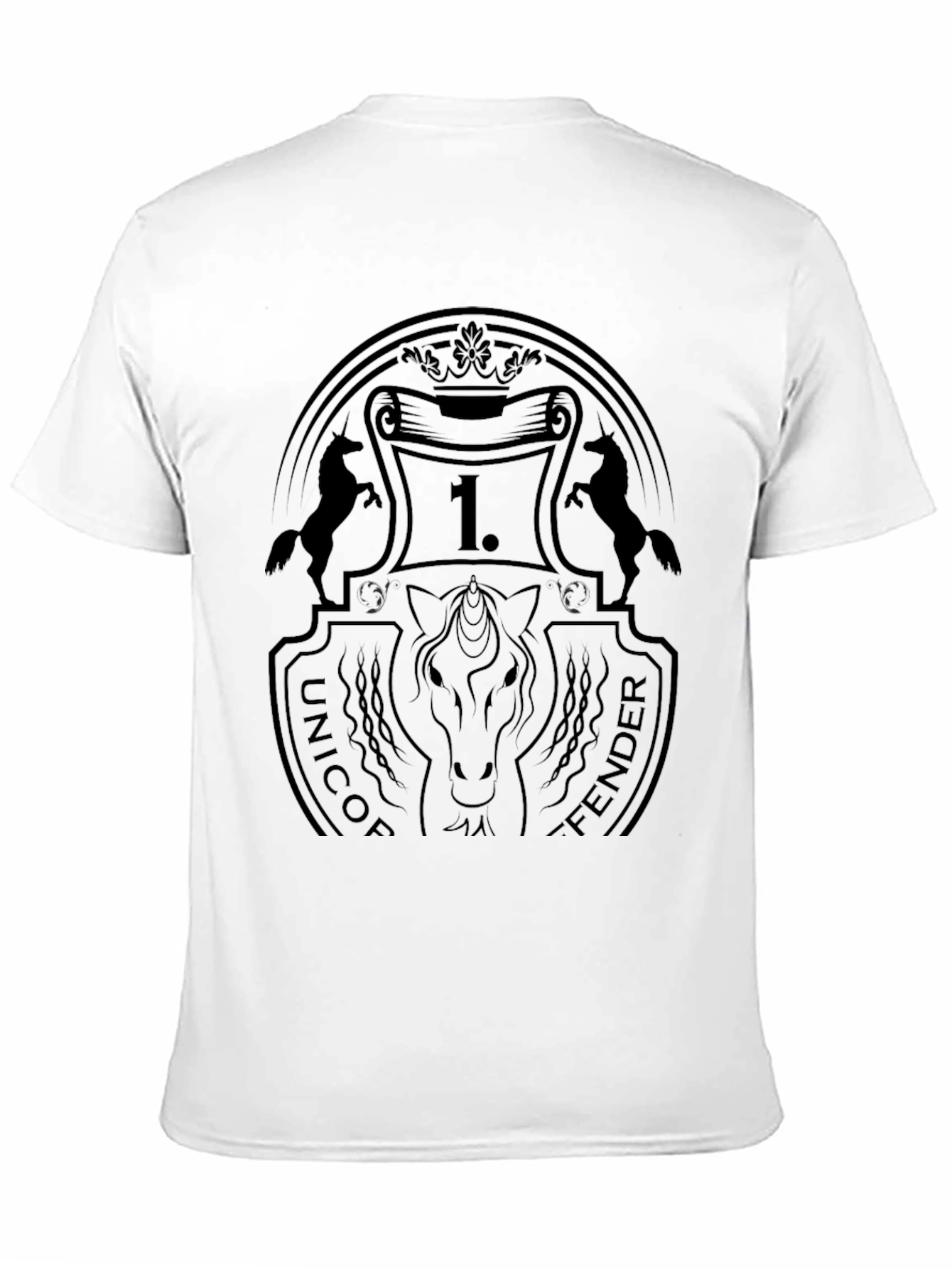 Unicorn Fender Graphic T-Shirt - Black