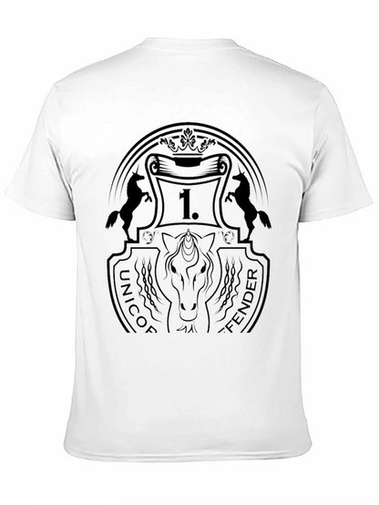 Unicorn Fender Graphic T-Shirt - Black