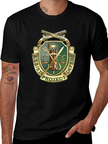 Assist Protect Defend Graphic Tee