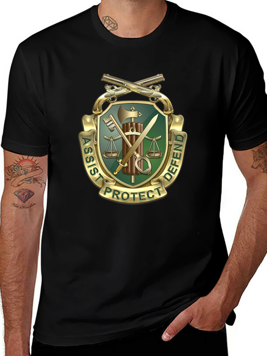 Assist Protect Defend Graphic Tee