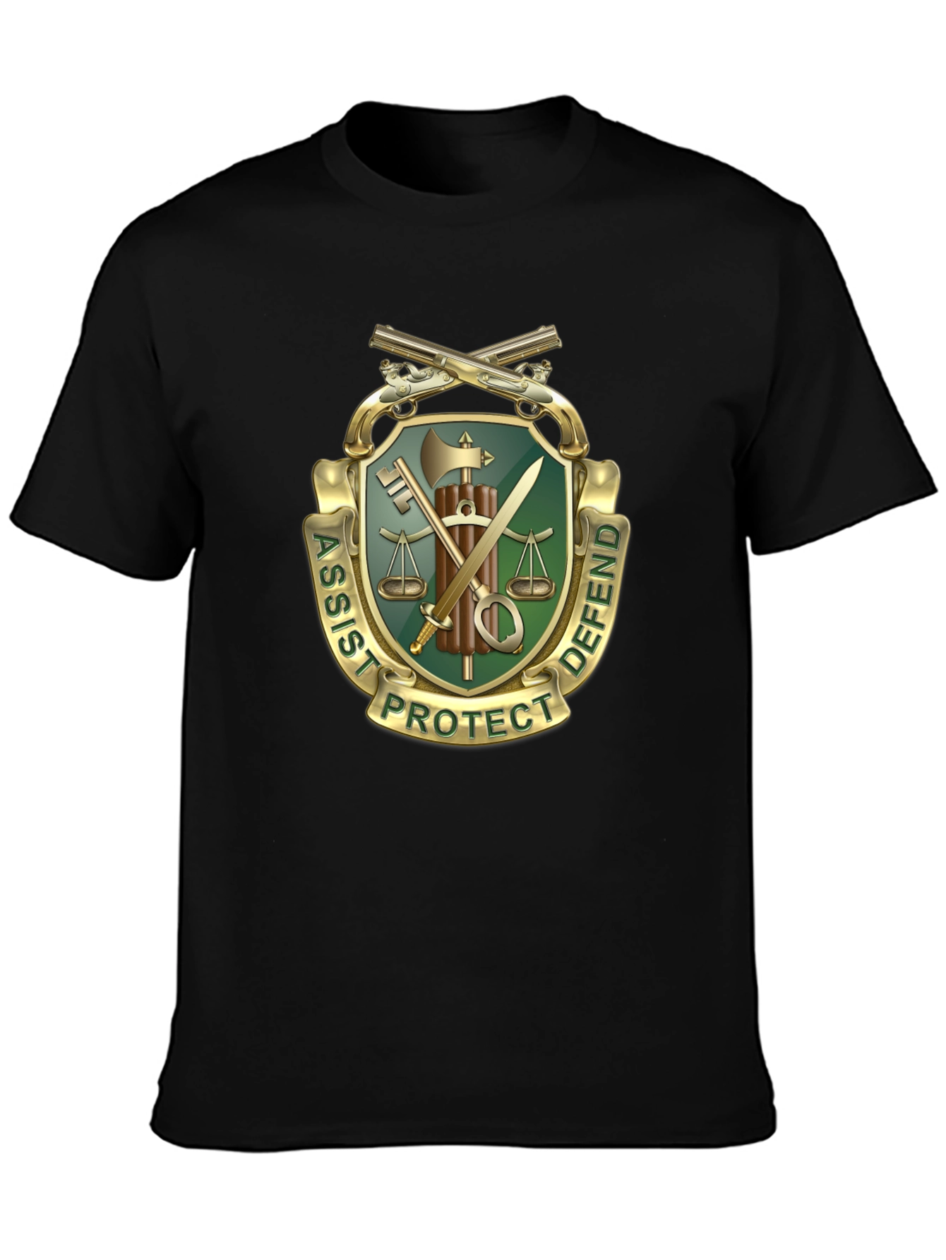 Assist Protect Defend Graphic Tee