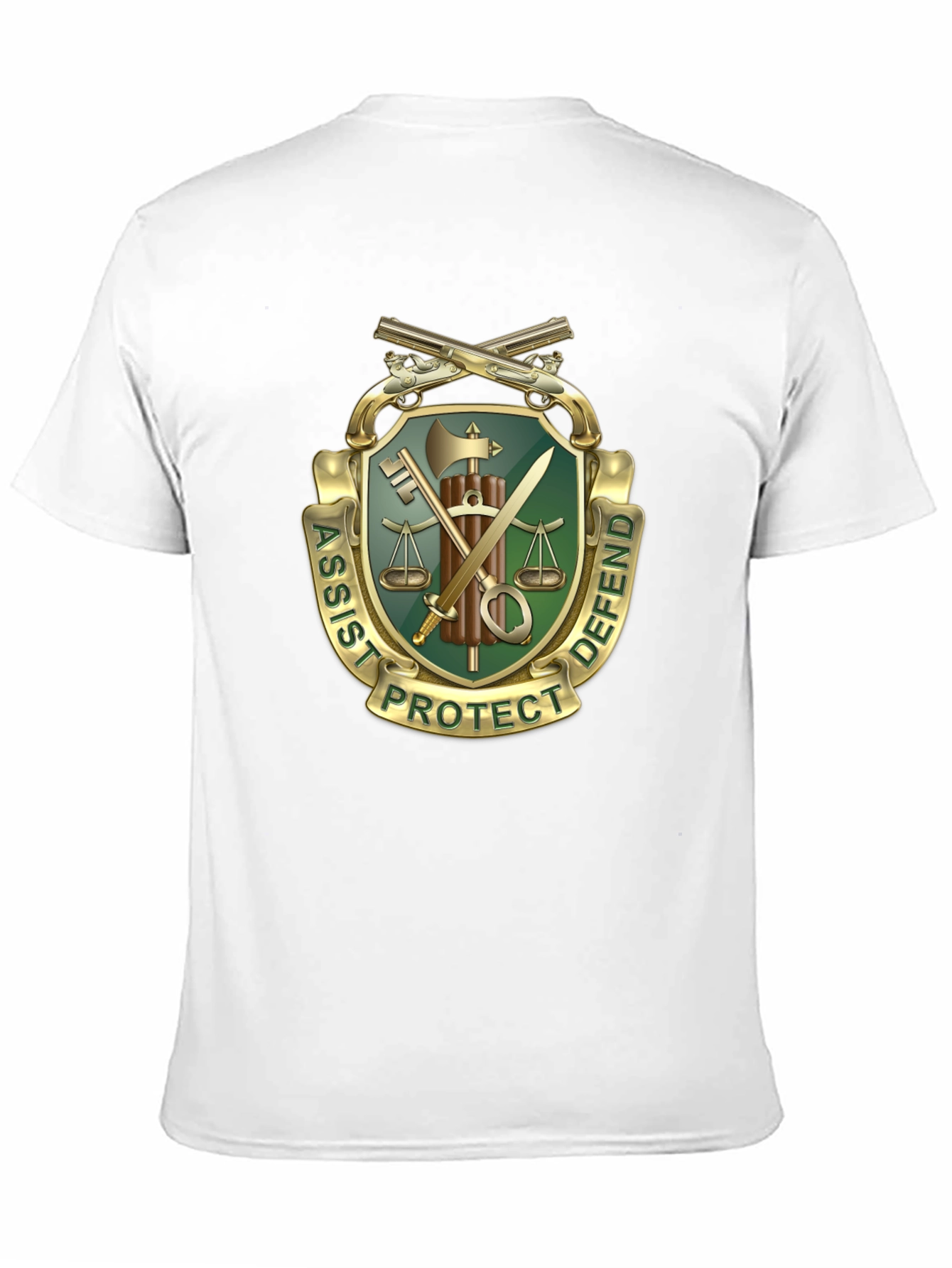 Assist Protect Defend Graphic Tee