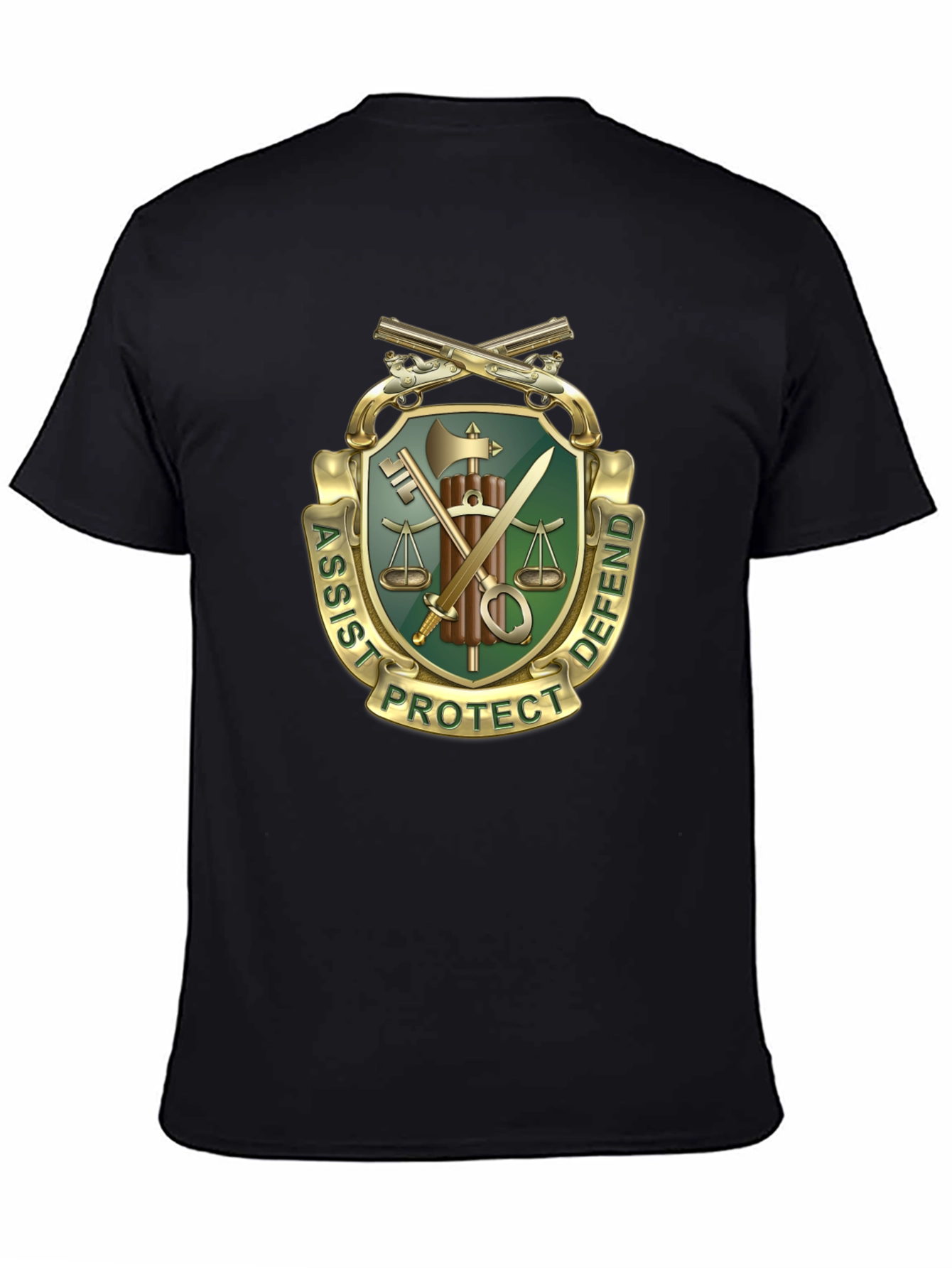 Assist Protect Defend Graphic Tee