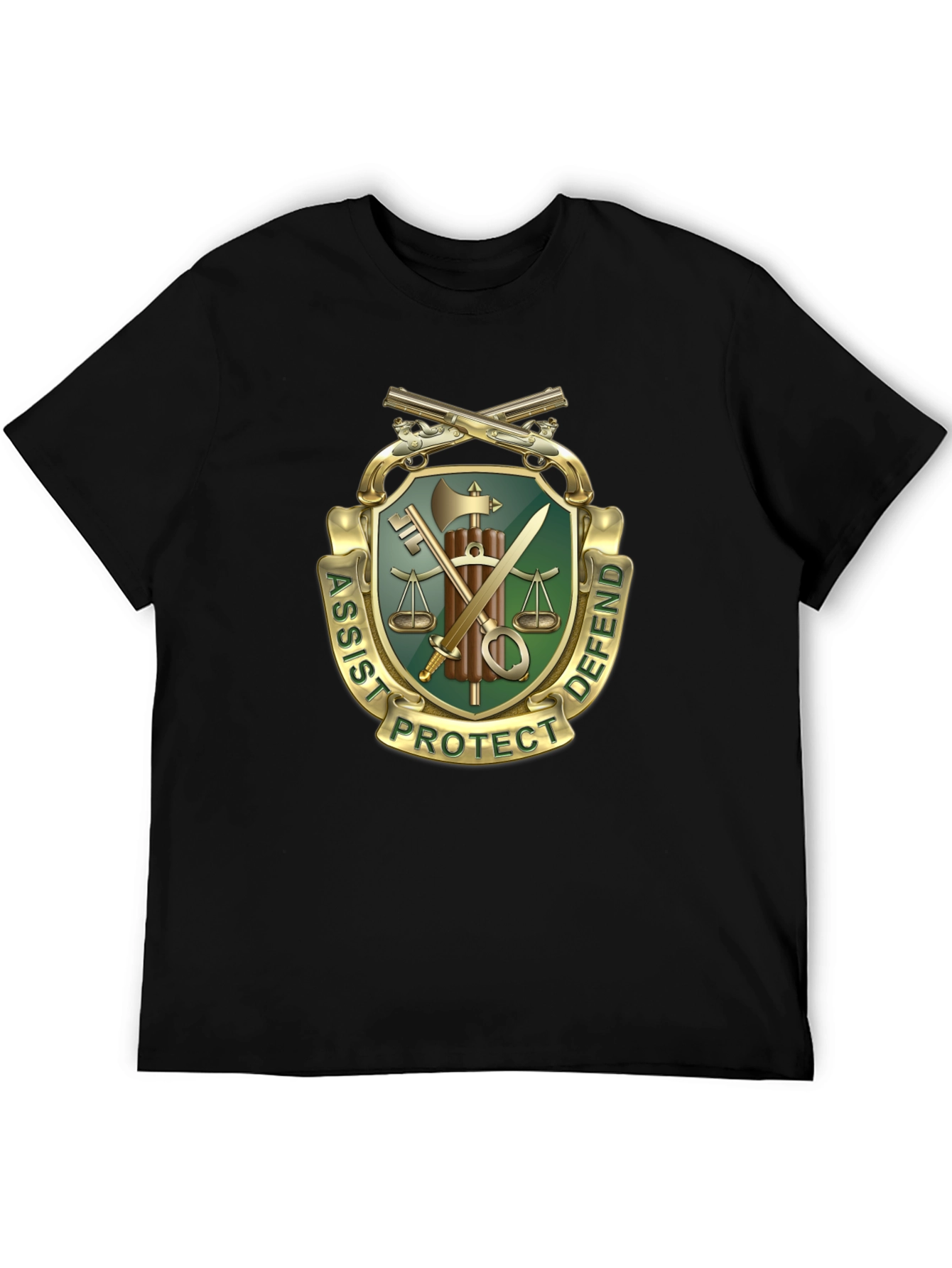 Assist Protect Defend Graphic Tee