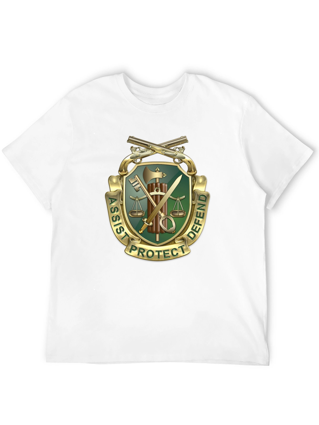 Assist Protect Defend Graphic Tee