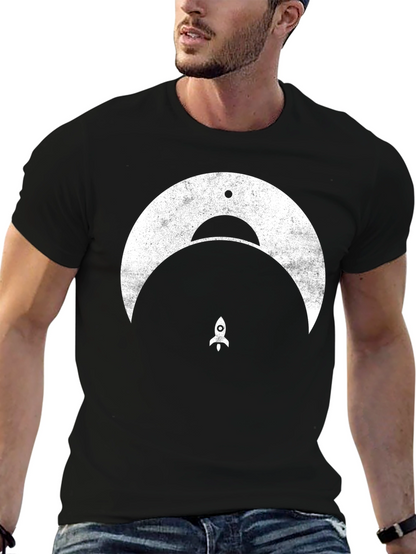 Retro Rocket Graphic Tee