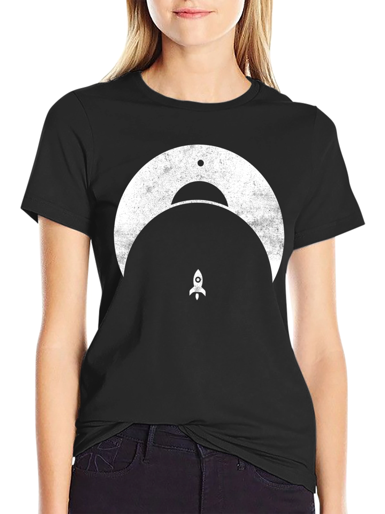 Retro Rocket Graphic Tee