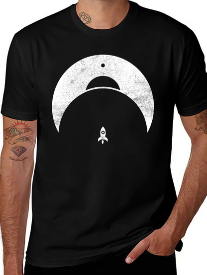 Retro Rocket Graphic Tee