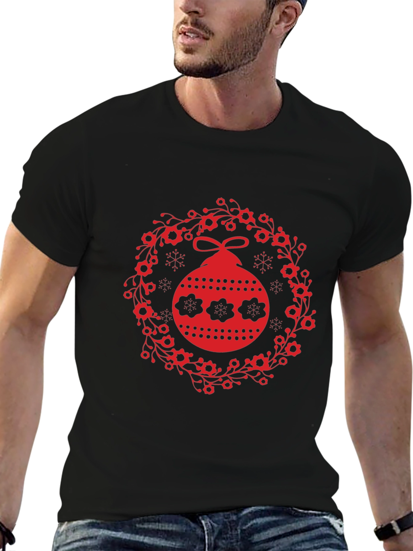 Festive Ornament Tee - Holiday Style